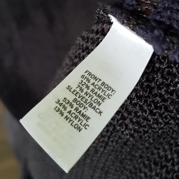 Navy Striped Knit Sweater Trouve - Picture 6 of 6